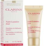 Clarins Emulsie pentru față - Clarins Nutri-Lumiere Nuit Nourishing Rejuvenating Day Emulsion 5 ml
