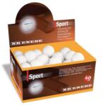 NB Mingi tenis (60 buc) NB SPORT albe 40 mm (845501)