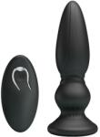Debra Dop Anal Cu Vibratii Mr. Play Super Power Ii, Negru, 12 Cm