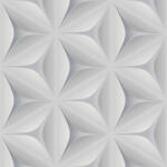 AA Design Tapet 3D gri cu model floral origami (960421)